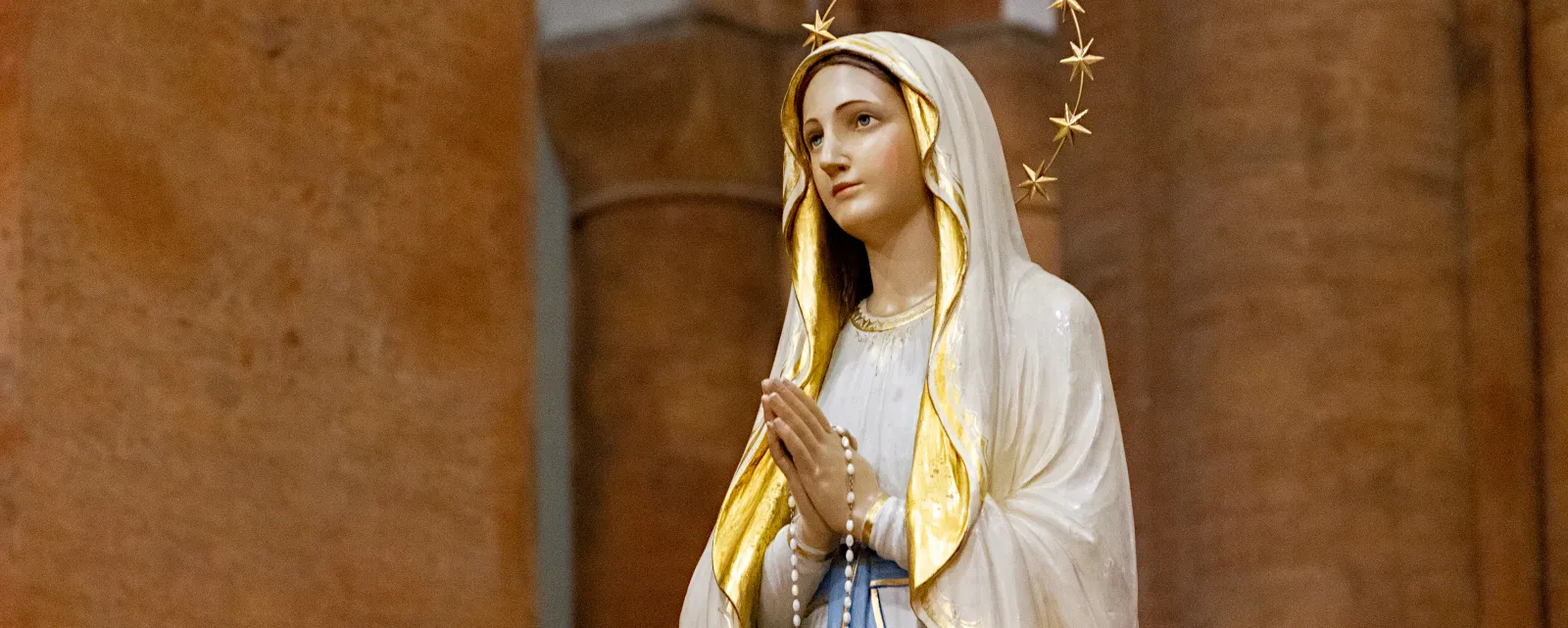 Our Lady of Lourdes located in the Santa Maria del Carmine church in Pavia.